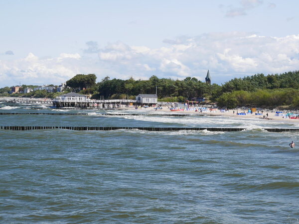Plaża w Kołobrzegu