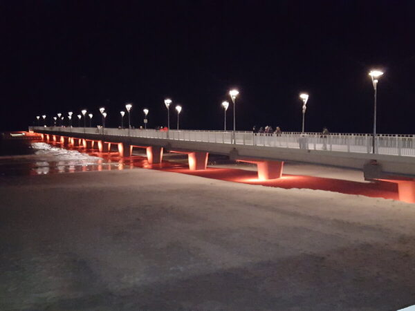 Nadmorska promenada w Kołobrzegu