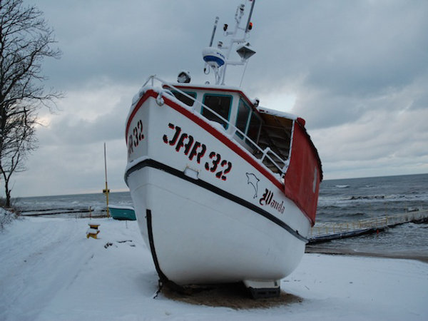 Kołobrzeg v zimě — fotografie 13